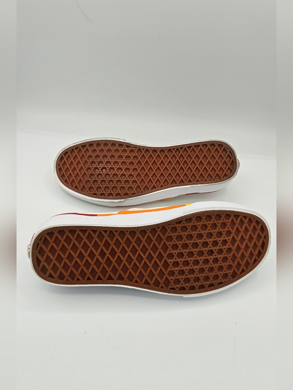 Vans - Unisex Classic Slip-On Pride Rainbow LGBTQ+ Canvas Shoes - Picture 8 of 8